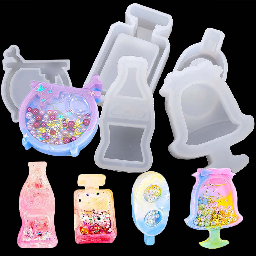 Resin Art Letters - 10 Style Quicksand Resin Casting Mold