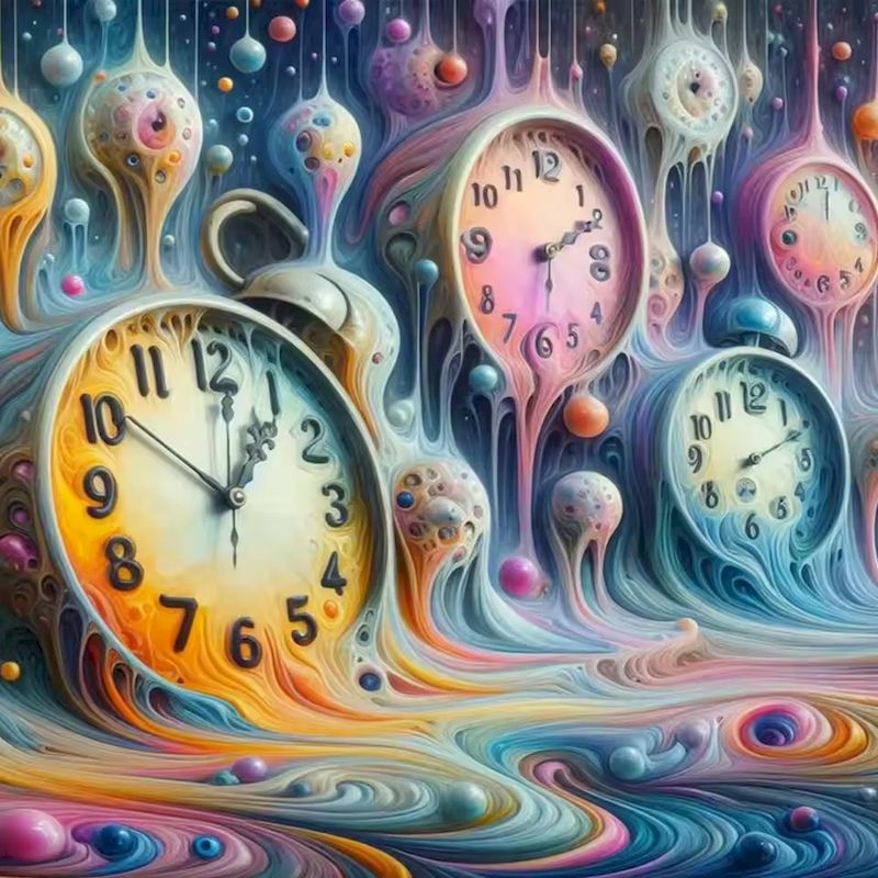 Resin Art Clock - Diamond Painting Kit Wall Decor Diy