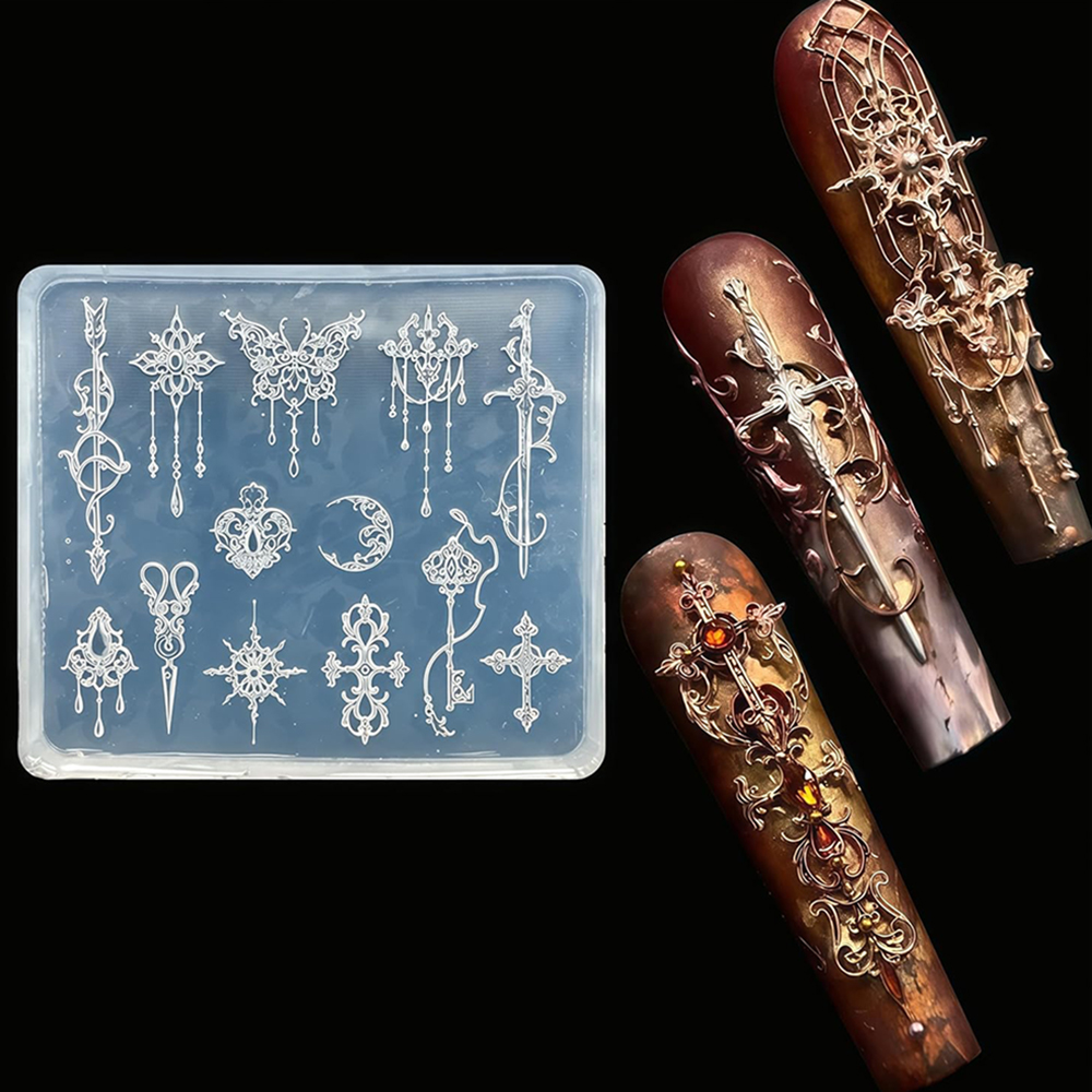 Resin Art Templates Free - Arrow Silicone Mold Moon Resin Sword