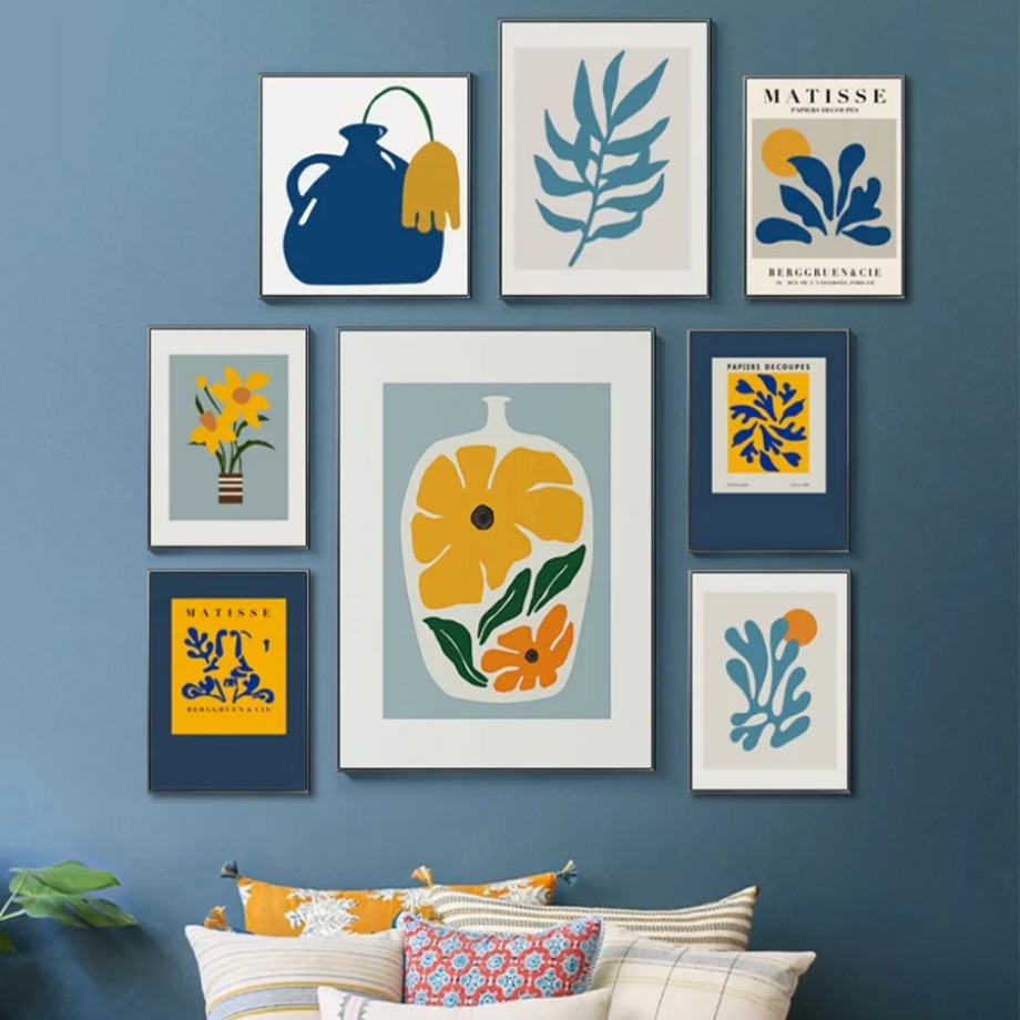 Resin Art With Flowers - Henri Matisse Picasso Posters Prints Flower