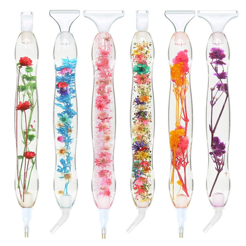Resin Art With Flowers - 1set Flower Design Resin 5D Diamond