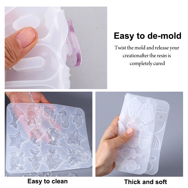 Earring Pendant Silicone Mold  - Resin Art Letters 评论和价格
