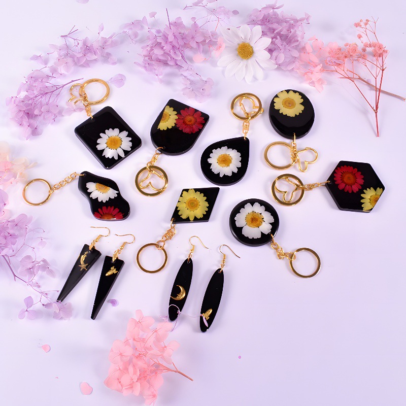Earring Pendant Silicone Mold  - Resin Art Letters 评论和价格