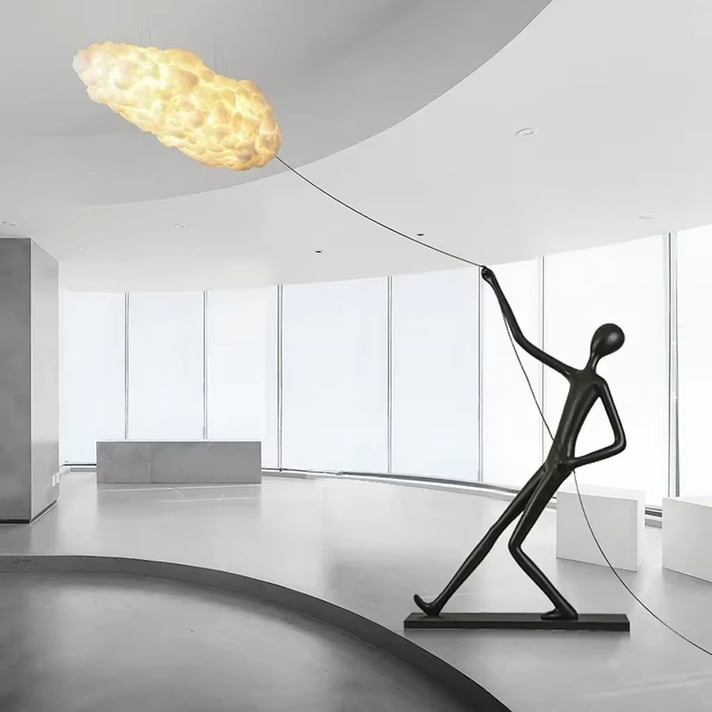 Character Sculpture Resin LED  - Resin Art Floor Design 评论和价格