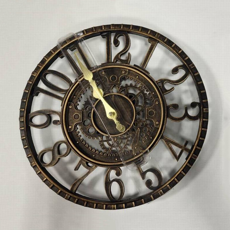 Outdoor Wall Clock Waterproof  - Resin Art Clock 评论和价格