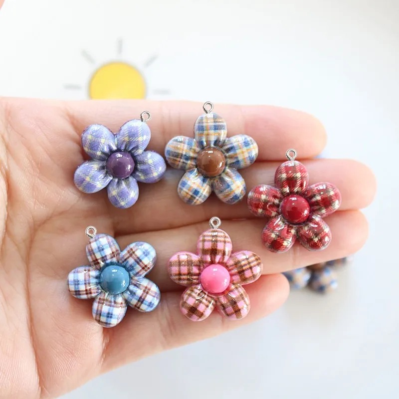 10Pcs Sweet Flower Planar Resi - Resin Art With Flowers 评论和价格