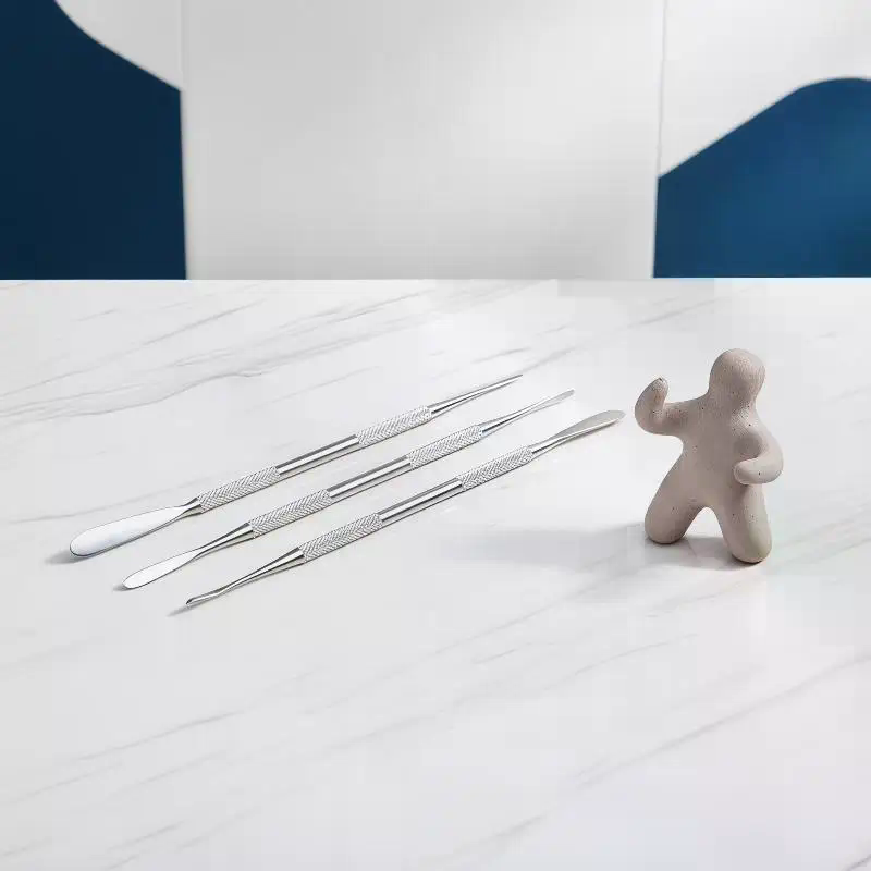 3Pcs Non Slip Handle Stainless - Resin Art Class 评论和价格