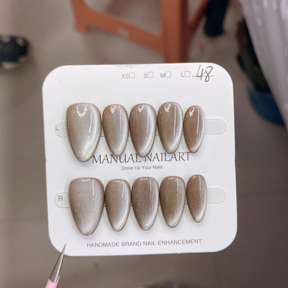 10pc French Almond Shape Cat's - Resin Art Gel 评论和价格
