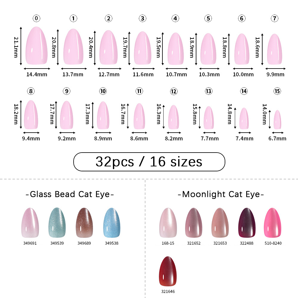 VITAGWX 32pcs Press on Nails A - Resin Art Gel 评论和价格