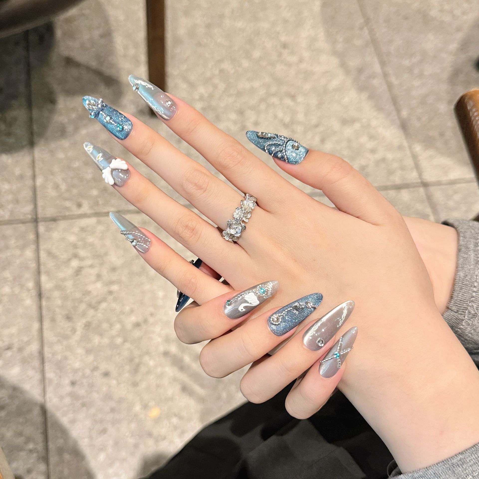 10Pcs White Swan Handmade Fals - Resin Art And Deco 评论和价格