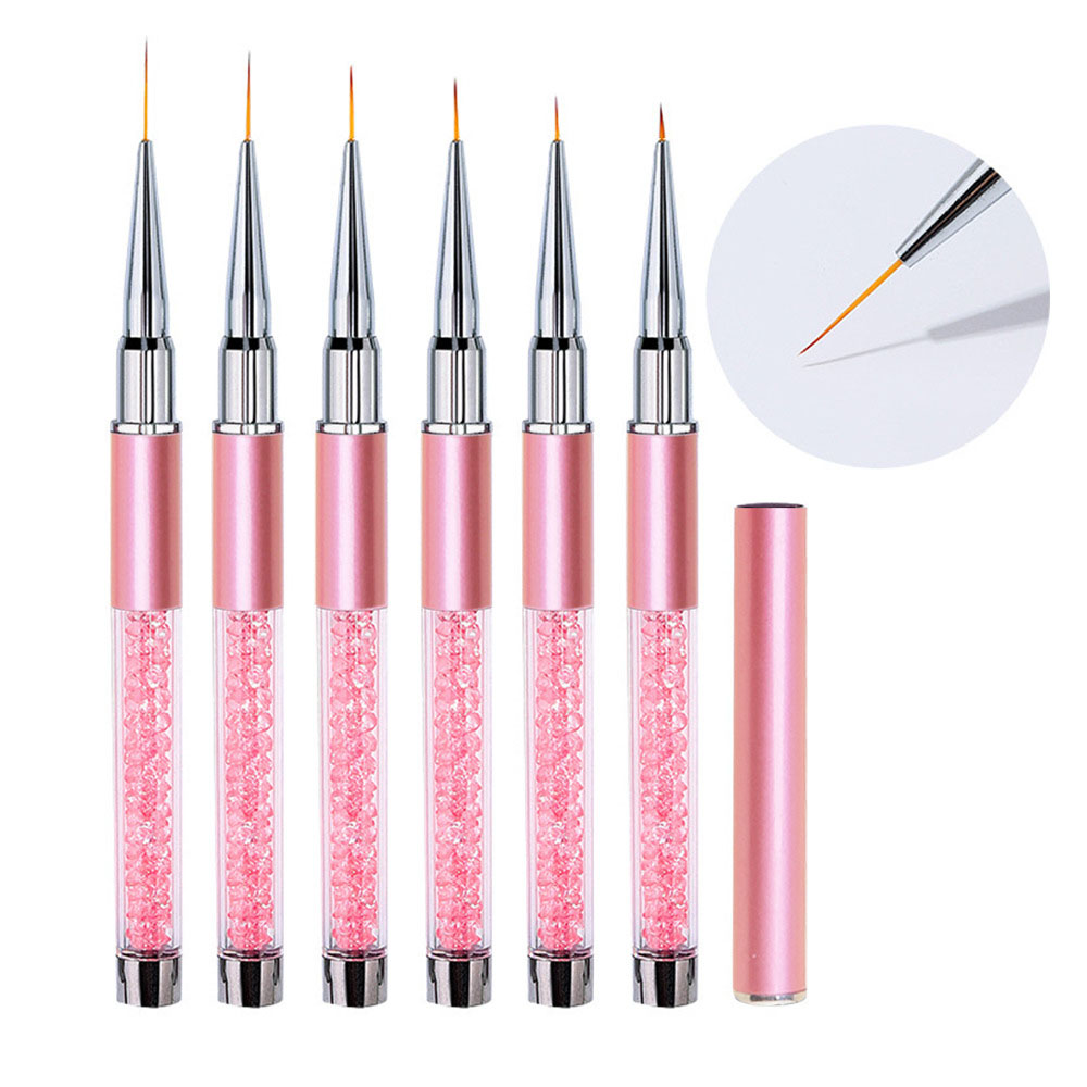 6pcs/Set Acrylic French Stripe - Resin Art Gel 评论和价格