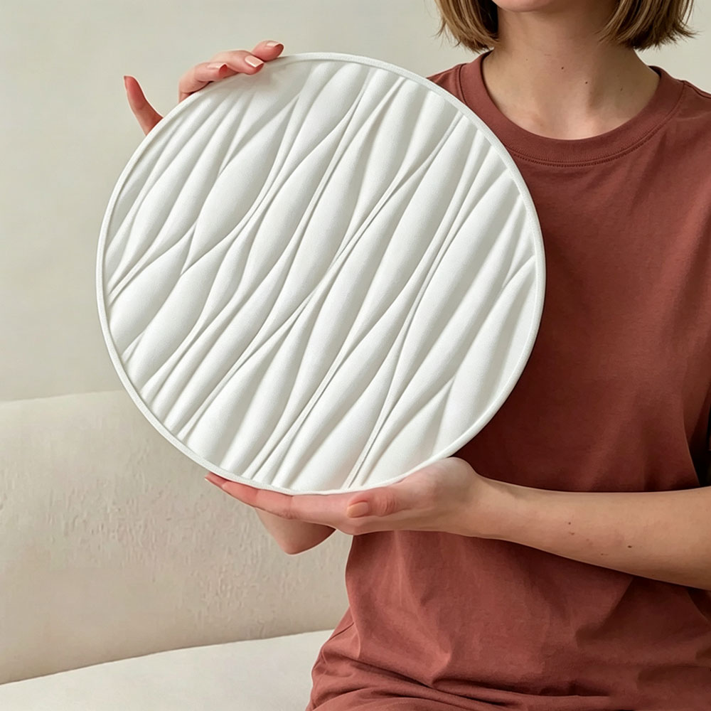 Large Round Tray Silicone Mold - Resin Art Letters 评论和价格