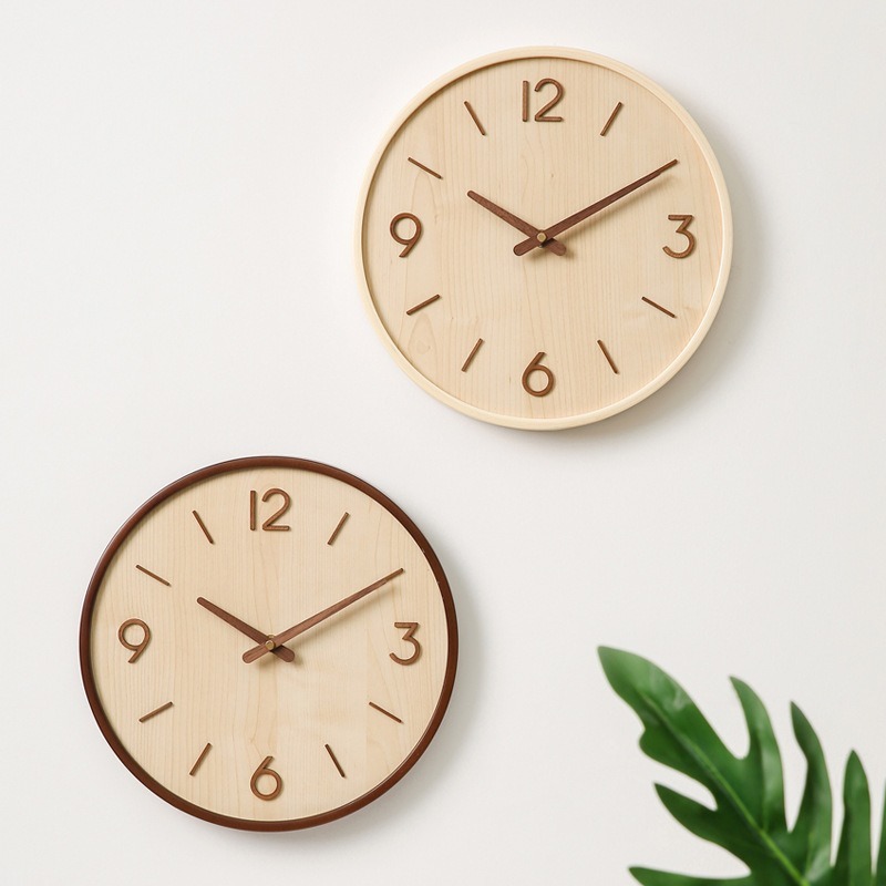 Modern Wooden Silent Art Wall  - Resin Art Clock 评论和价格