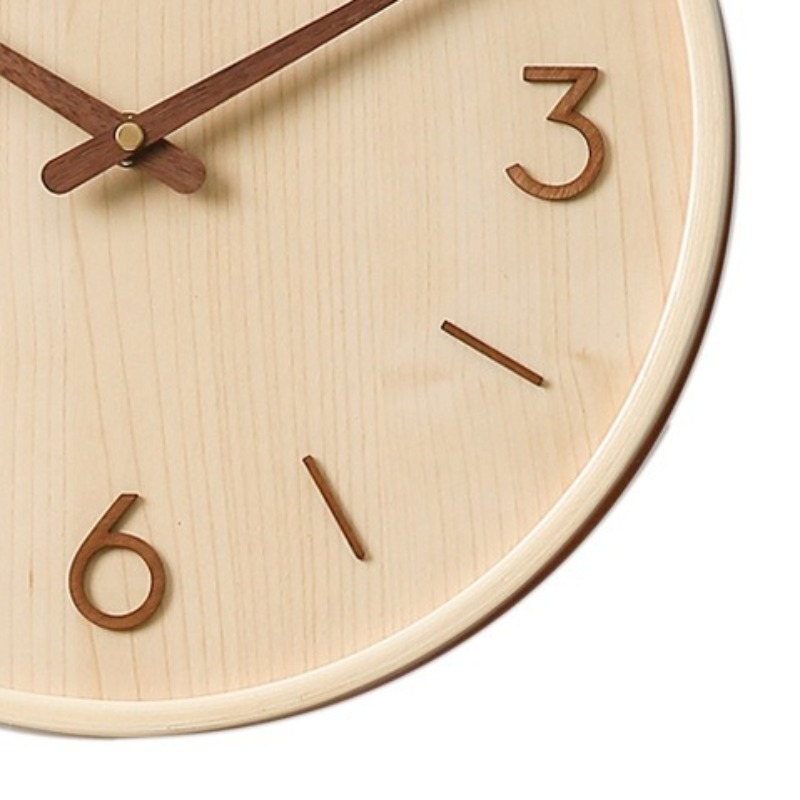 Modern Wooden Silent Art Wall  - Resin Art Clock 评论和价格