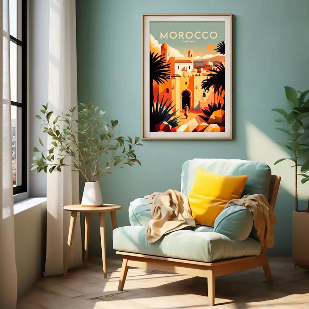 Watercolor Romantic Beach Scen - Resin Art And Deco 评论和价格