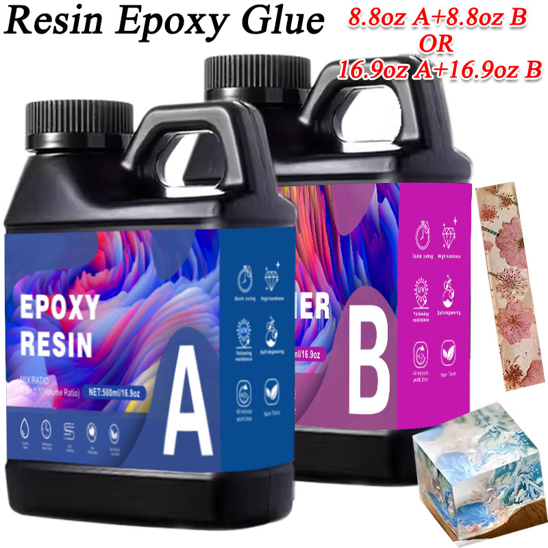 17.6oz/33.8oz AB Resin Epoxy G - Resin Art Glue 评论和价格