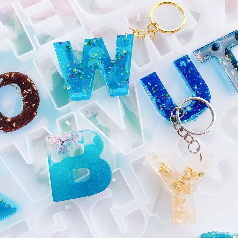 Alphabet Epoxy Resin Silicone  - Resin Art Letters 评论和价格