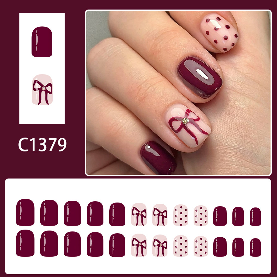 Short Square Press On Nails Gl - Resin Art And Deco 评论和价格