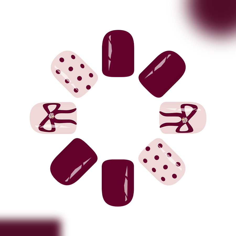 Short Square Press On Nails Gl - Resin Art And Deco 评论和价格