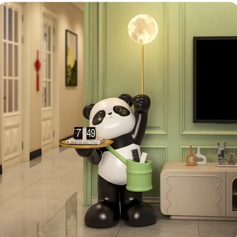 Creative Large Resin Panda Scu - Resin Art Floor Design 评论和价格