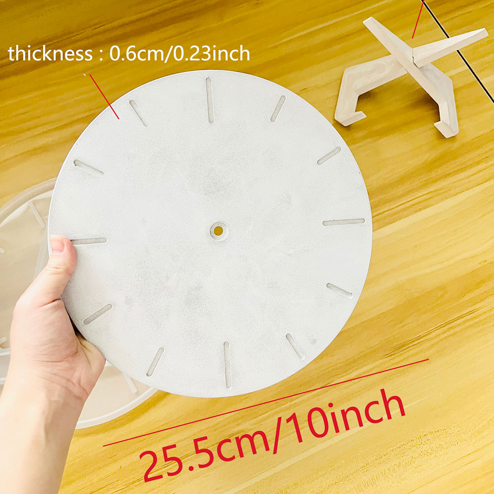 Clock Dial Stand Mold DIY Mobi - Resin Art Clock 评论和价格