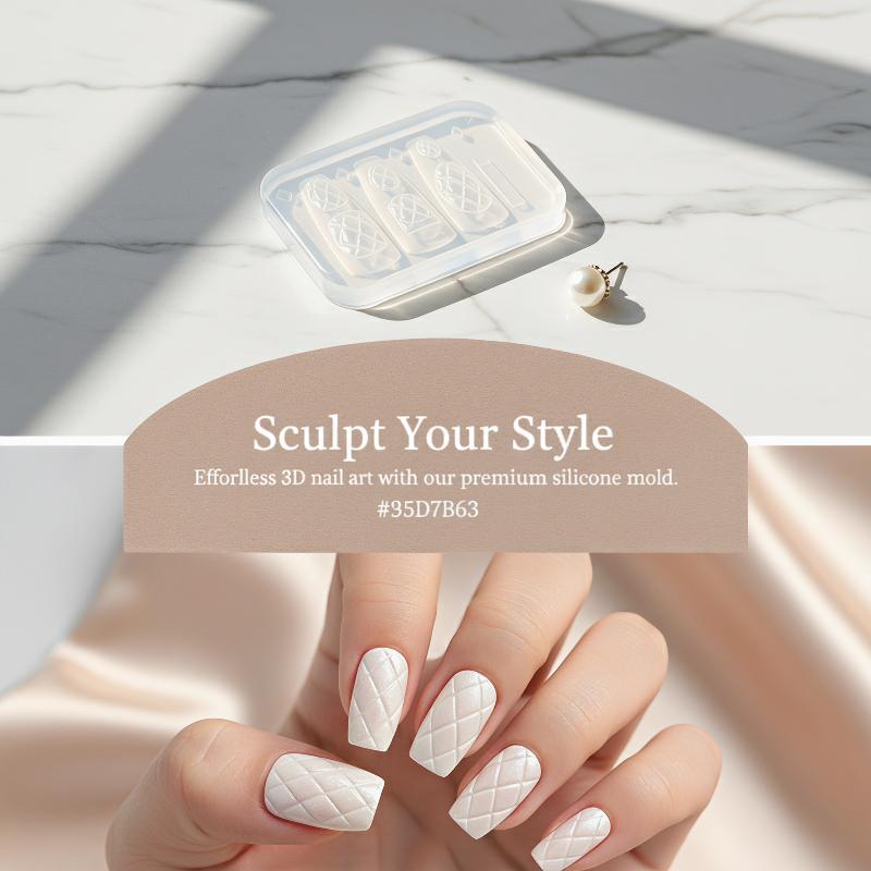 Portable Reusable Silicone Nai - Resin Art Templates Free 评论和价格