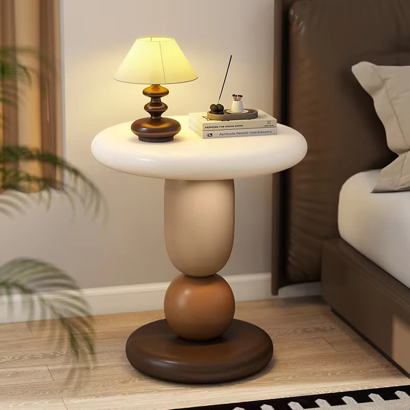 Creative Resin Nightstand with - Resin Art Floor Design 评论和价格
