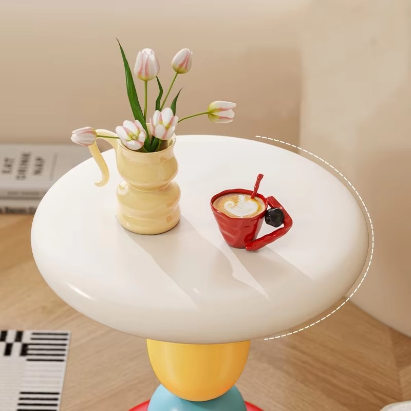 Creative Resin Nightstand with - Resin Art Floor Design 评论和价格