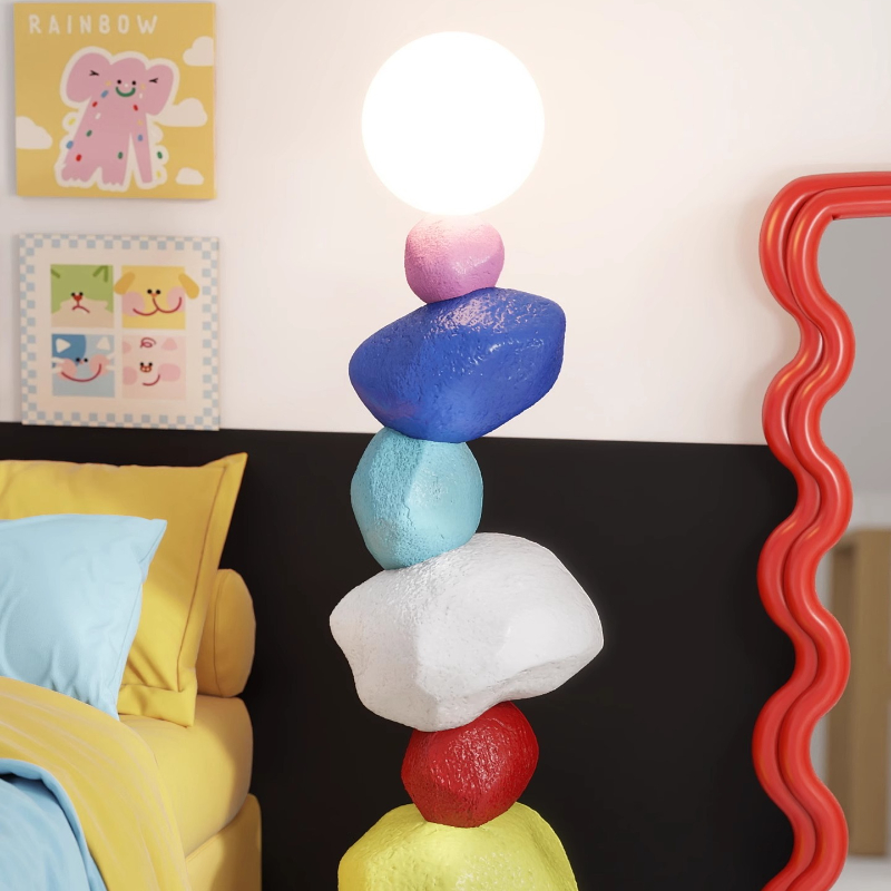 Designer Colorful Resin Statue - Resin Art Floor Design 评论和价格