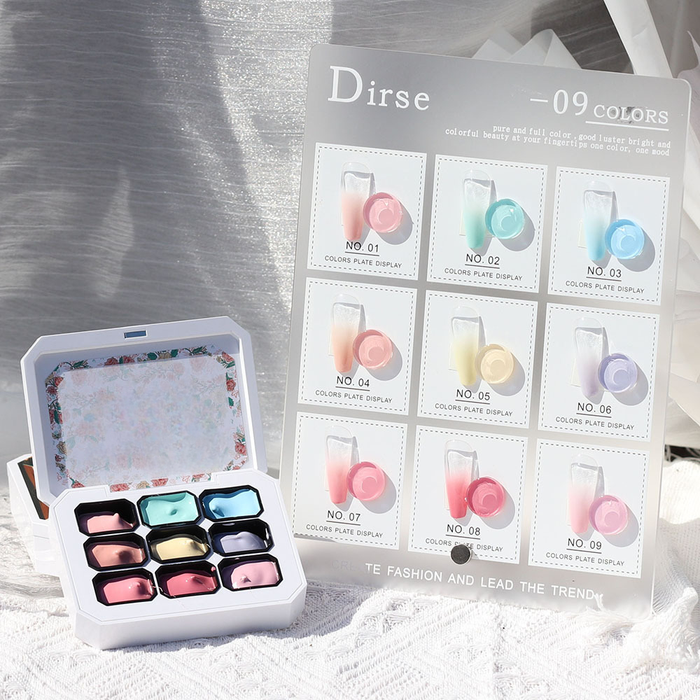 1pc 4/9Colors Patting Gel Grad - Resin Art Gel 评论和价格