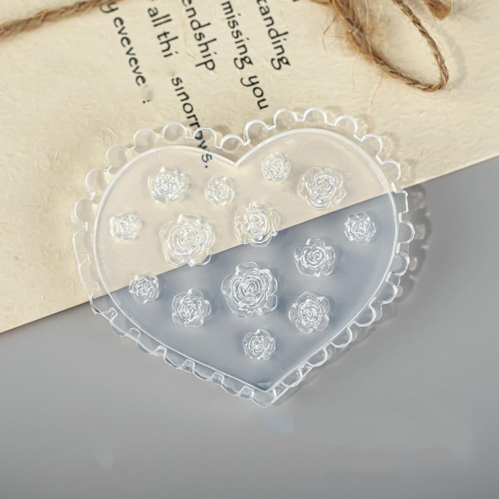 3D Flower Nail Molds Silicone  - Resin Art Templates Free 评论和价格