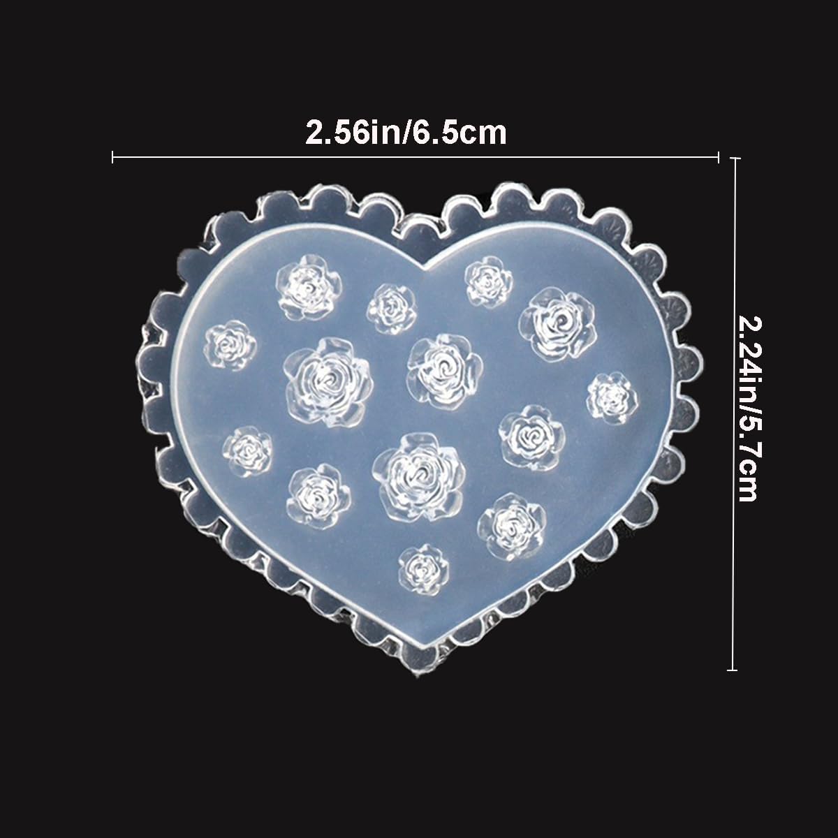 3D Flower Nail Molds Silicone  - Resin Art Templates Free 评论和价格