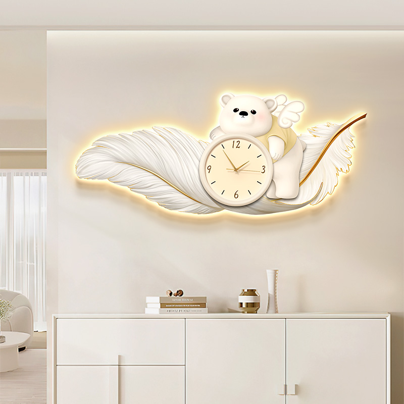 Big Size Metal Wall Art Clock  - Resin Art Clock 评论和价格