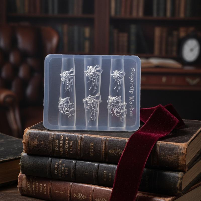 3D Silicone Flower Nail Mold L - Resin Art Templates Free 评论和价格