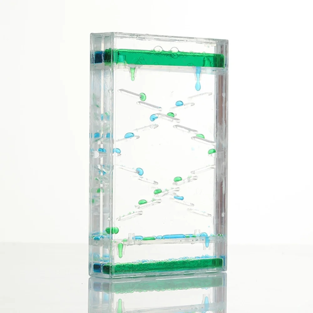 Color Two-color Hourglass Time - Resin Art Clock 评论和价格